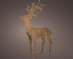Lumineo kerstfiguur rendier met verlichting 38 x 107 x 180 cm