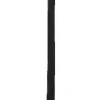Lumineo kersthanger ster in ring zwart met verlichting 6,5 x 26 x 26 cm