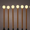 Lumineo tuinsteker Stijn met verlichting 210 x 20 x 20 cm 8-delig