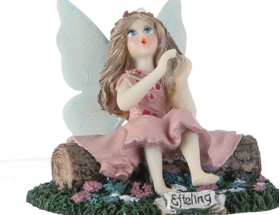 LuVille Efteling kerstdorpminiatuur elfje 11 x 9 x 8,5 cm