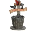 LuVille Efteling kerstdorpminiatuur afvalbak D 4 H 6 cm