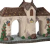 LuVille Efteling kerstdorpminiatuur poort Doornroosje 22 x 13 x 14 cm