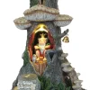 LuVille Efteling kerstdorpminiatuur trollenkoning 14 x 14,5 x 19,5 cm