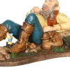 LuVille Efteling kerstdorpminiatuur Reus met Klein Duimpje 25 x 13 x 9 cm