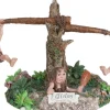 LuVille Efteling kerstdorpminiatuur trollenbos 20 x 10,5 x 11 cm