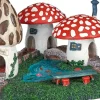Luville Efteling kerstdorp paddenstoelenparcours 19,5 x 19,5 x 13,5 cm
