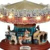 Luville Efteling kersthuisje carrousel 9 x 9 x 8,5 cm