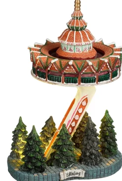 Luville Efteling kersthuisje Pagode 8,5 x 5,5 x 14 cm
