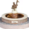 Luville Efteling kersthuisje wensbron 15,5 x 15,5 x 11 cm