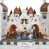 LuVille Efteling kersthuisje verlichte straat zwaan 31 x 19 x 22 cm