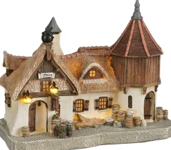 Luville Efteling kersthuisje herberg de ersteling 19,5 x 13 x 16 cm