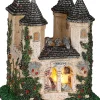 Luville Efteling kersthuisje kasteel van doornroosje 9 x 9 x 11 cm