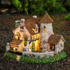 Luville Efteling kersthuisje huis hans en grietje 11 x 8 x 9 cm