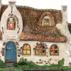 LuVille Efteling kersthuisje van de zeven geitjes 22 x 15 x 14 cm