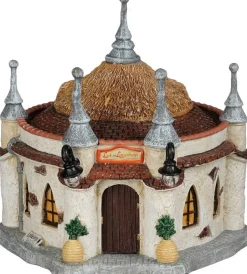 Luville Efteling kersthuisje lurk en limoenhuys 16 x 16 x 17 cm