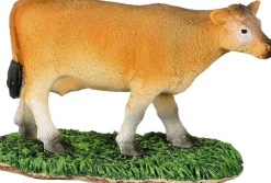 Luville General kerstdorpminiatuur jersey cow (koe) 10 x 4,7 x 6 cm