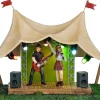 Luville Molendam kerstdorpminiatuur festival tent 19 x 11,5 x 15 cm