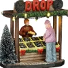 Luville Molendam kerstdorpminiatuur drop market (dropwinkel) 11,5 x 6,5 x 11 cm