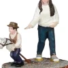 Luville Molendam kerstdorpminiatuur hobby horse (stokpaard) 5,5 x 4 x 6,5 cm