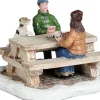 Luville Molendam kerstdorpminiatuur card game (kaartspel) 8,5 x 7,5 x 6 cm