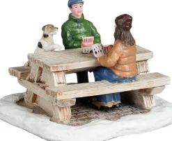 Luville Molendam kerstdorpminiatuur card game (kaartspel) 8,5 x 7,5 x 6 cm