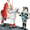 Luville Molendam kerstdorpminiatuur sint piet en ozosnel 10 x 5,5 x 9,5 cm