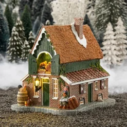 Luville Molendam kersthuisje old dutch farmhouse (boerderij) 18 x 13,5 x 16,5 cm
