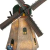 Luville Molendam kersthuisje zaanse molen 20 x 14 x 28 cm