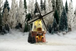 Luville Molendam kersthuisje windmill (windmolen) 15,5 x 8 x 27 cm