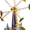 Luville Specials kerstdorp flying starship (kermisattractie) 36,5 x 19 x 47,5 cm