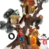 Luville Specials kersthuisje tree house (boomhut) 16 x 14 x 22,5 cm