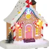 Luville Specials kersthuisje cake house (cake huisje) 10,5 x 7 x 10,5 cm