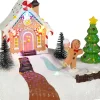 Luville Specials kersthuisje village house gingerbread (dorpshuisje gemberkoek) 20 x 14 x 15 cm