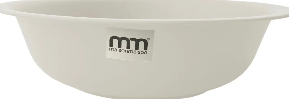 Maison Maison plantenschaal wit D 35 H 10 cm