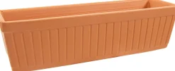 Mega Collections balkonbak Floreira terracotta 40 x 19 x 17 cm