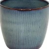 Mega Collections bloempot Bohemian blauw D 38,5 H 35,5 cm