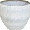 Mega Collections bloempot Bohemian wit D 42 H 35,5 cm
