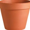 Mega Collections bloempot D 15 cm terracotta