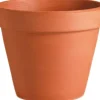 Mega Collections bloempot D 35 cm terracotta