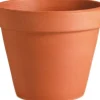 Mega Collections bloempot D 19 cm terracotta