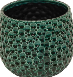 Mega Collections bloempot Drops blauw D 21 H 17 cm