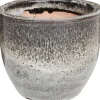 Mega Collections bloempot Egg bruin D 22 H 21 cm