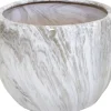 Mega Collections bloempot Emperor grijs D 28 H 24 cm