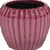 Mega Collections bloempot Ide paars D 19 H 16 cm