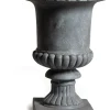 Mega Collections bloempot op voet Sio grijs D 50 H 68 cm