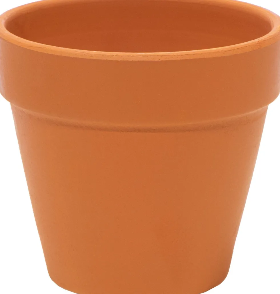 Mega Collections bloempot Sparta bruin D 13 H 11,5 cm