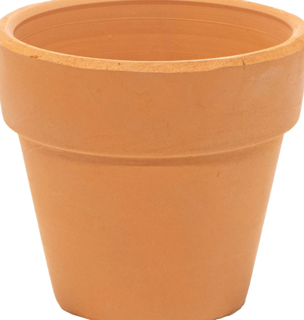 Mega Collections bloempot Sparta bruin D 7 H 6 cm