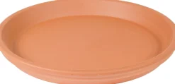 Mega Collections bloempot Sparta bruin D 6,5 H 1,6 cm