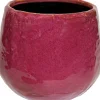 Mega Collections bloempot Suburb donkerroze D 27 H 25 cm