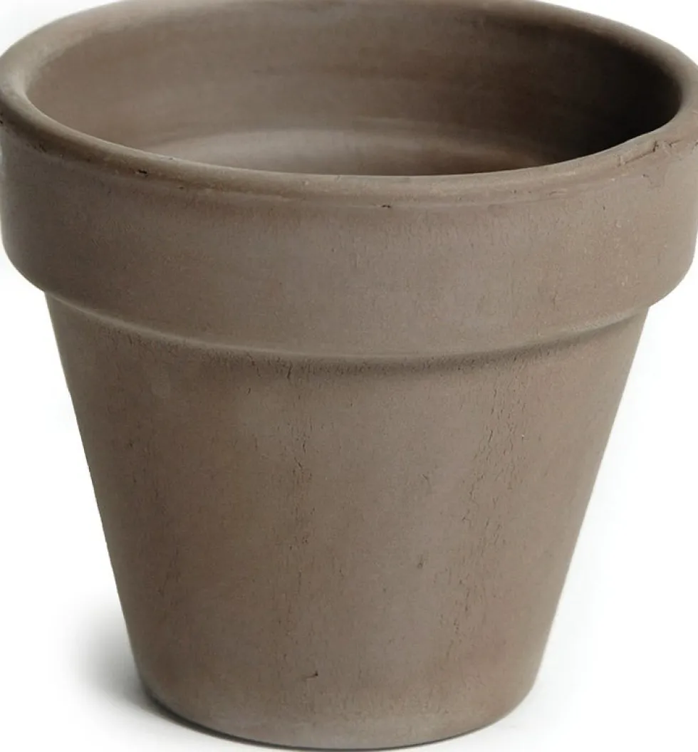 Mega Collections bloempot Vaso bruin D 13,1 H 11,3 cm